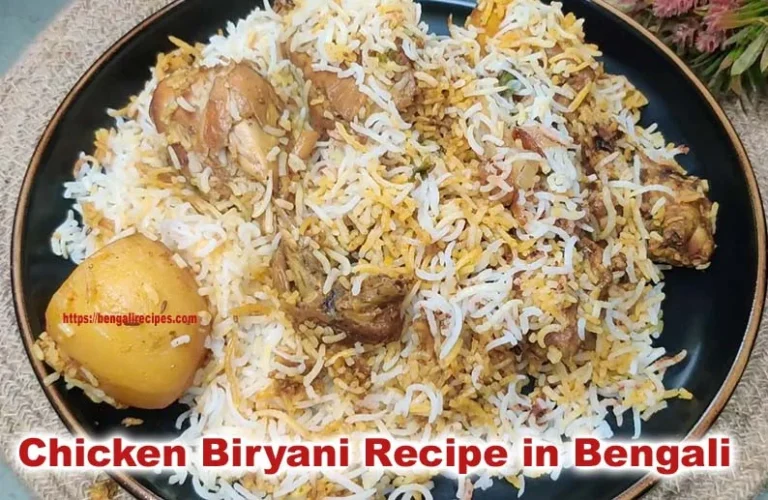 Chicken Biryani Recipe in Bengali